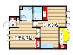 ウッドマンション和光の物件間取画像